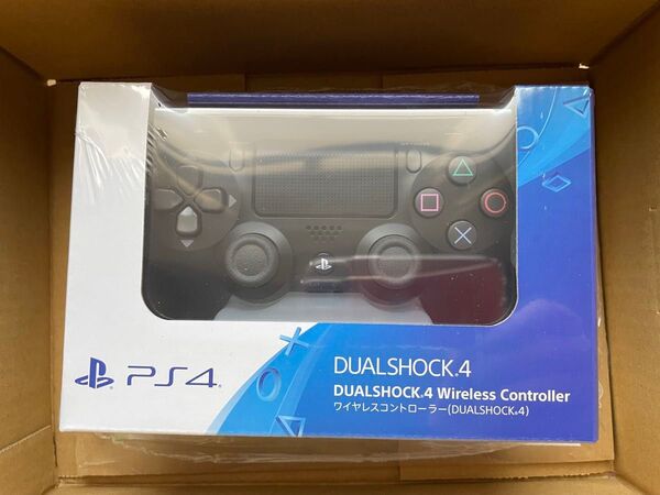 【PS4】デュアルショック4 ジェットブラック 新品未開封