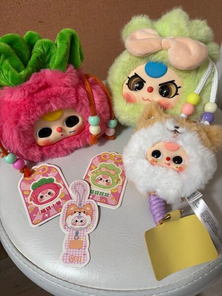baby three 巾着 ストラップ