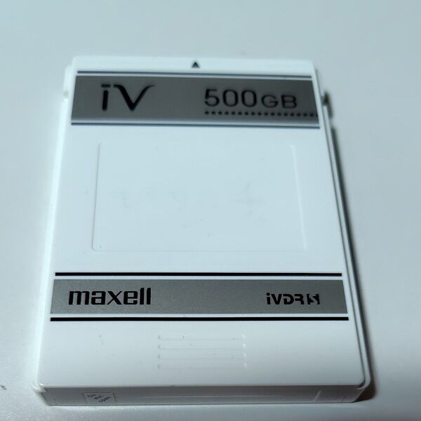 maxell iVDR-S 500GB シルバーバージョン