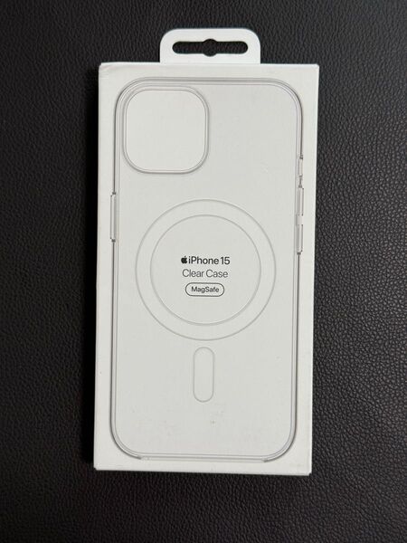 Apple アップル 純正 iPhone 15 クリアケース 未使用品 開封済