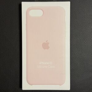 新品 未使用 Apple アップル 純正 iPhone 7 8 SE (第2世代・第3世代) シリコンケース・チョークピンク