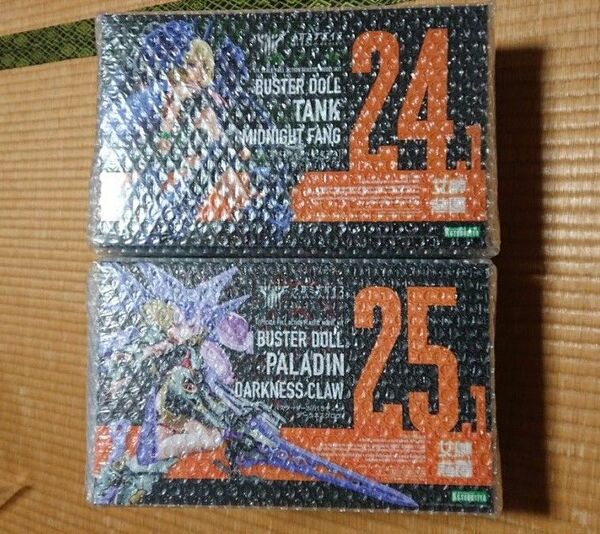 メガミデバイス バスタードールまとめ売り(タンク ミッドナイトファング/パラディン ミッドナイトクロウ) コトブキヤ 美プラ