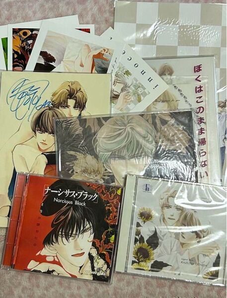 内田一奈セット/INNOCENT・他CD、ポストカード、メモ帳など。