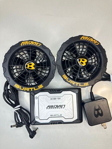 19V 空調服 バートル エアークラフト バッテリー ファンセット AC360-19V