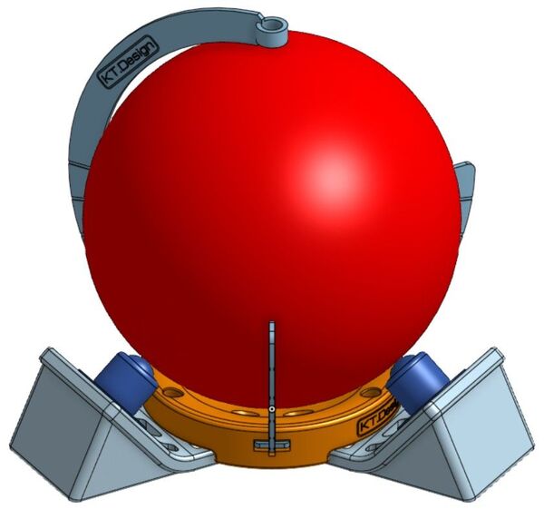 リリース練習器とPAP測定器を一体化させた多機能ボールベース!