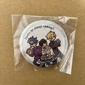 バナナフィッシュ BANANAFISH コラボカフェ 缶バッジ