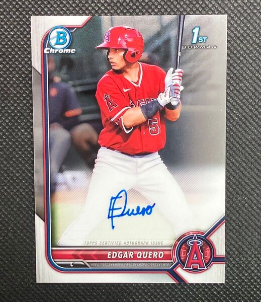 2022 Bowman Chrome Edgar Quero Auto Topps クエロ 直筆サイン