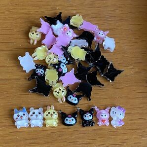 ネイルパーツ ちいかわ うさぎ ハチワレ キティ クロミ