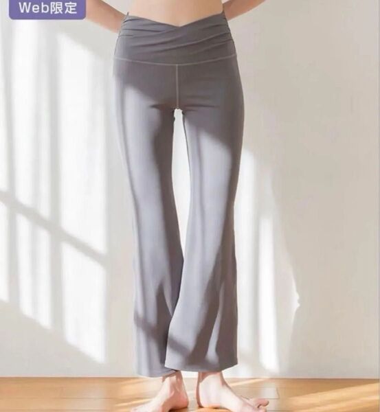【新品タグ付き】 【SUKALA】ベーシックフレアパンツ レギンス Mサイズ