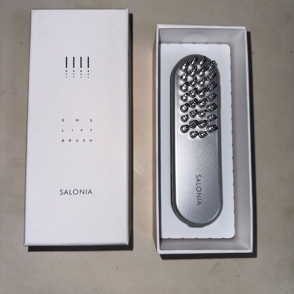 SALONIA EMS LIFT BRUSH シルバー