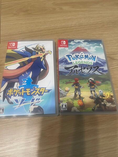 Nintendo Switch アルセウス LEGENDS ポケットモンスター ソード 2本セット 任天堂 ポケモン