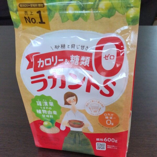 再出品可! ラカントS サラヤ 顆粒600g 賞味期限〜2026.07.24 新品未開封 +おまけパルスイート100g