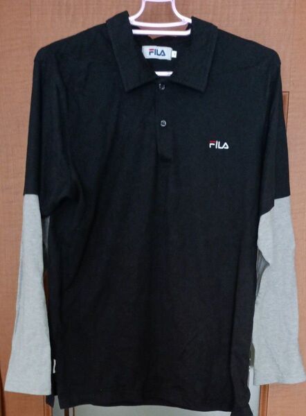 フィラ FILA 長袖ポロシャツ M