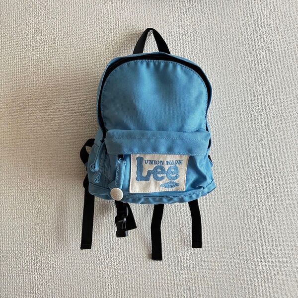 Lee UNION MADE キッズリュック ブルー 水色リー バッグ 子供用