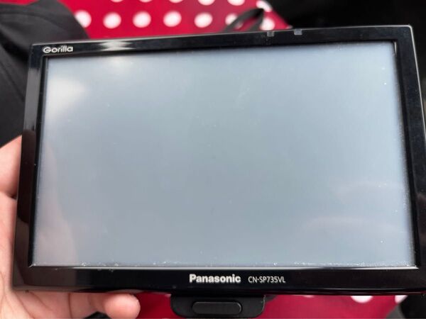 Panasonic パナソニックGorilla ゴリラポータブルカーナビ カーナビ CN-SP735VL 充電器あり 2013年式