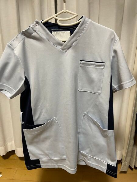 infirmiere アンファミエ 仕事着 ナース服 半袖 Tシャツ 男女兼用 Sサイズ