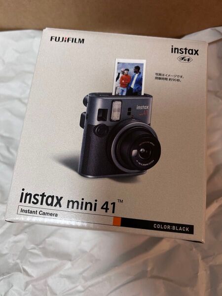 instax mini 41 チェキ インスタントカメラ ブラック 未使用
