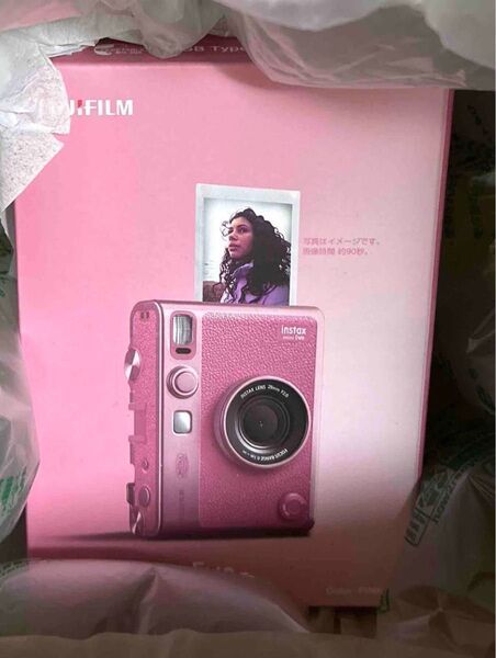 FUJIFILM インスタントカメラ instax mini Evo ピンク 新品未開封