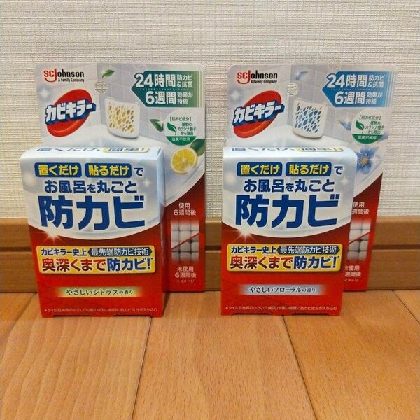 カビキラー お風呂に置くだけ 防カビジェル 本体 2種