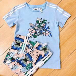 adidas セットアップ 女の子 90
