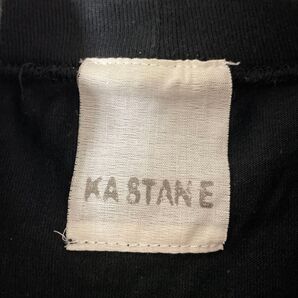 kastane カスタネ 黒 長袖Tシャツ