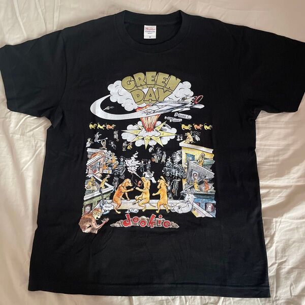 【美品】greenday グリーンデイ dookie ライブ Tシャツ メンズM
