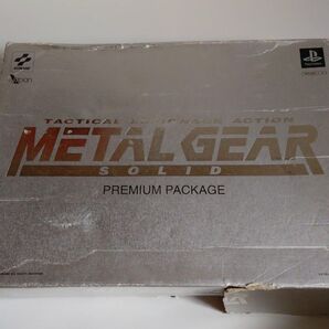 メタルギアソリッド プレミアムパッケージ 箱 ブックレットのみ METAL GEAR SOLID PS