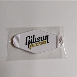 Gibson 130years 江口寿史 コラボ モーテルキーホルダー 白
