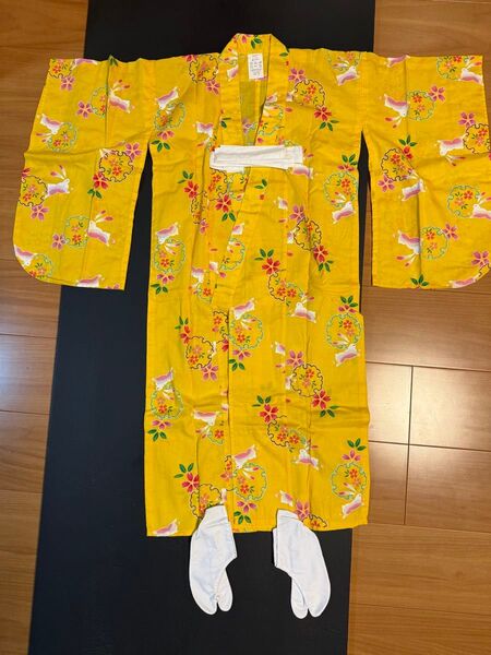 子供用 浴衣 着物 足袋セット