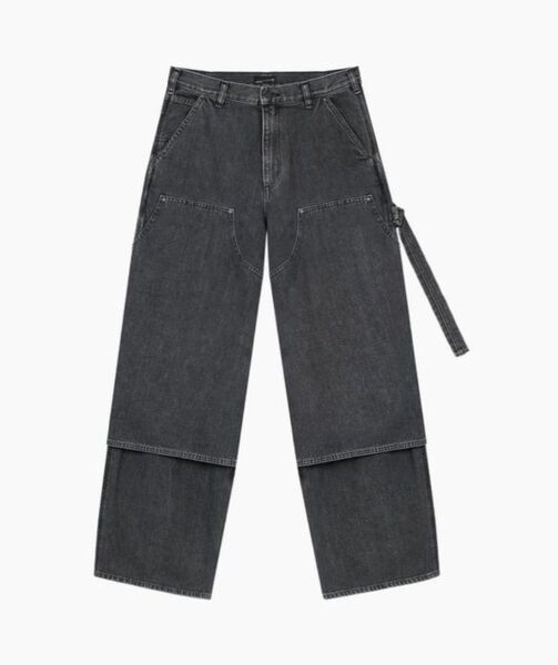 LAD MUSICIAN ラッドミュージシャン 24ss 12oz Denim Double Knee Painter Pants