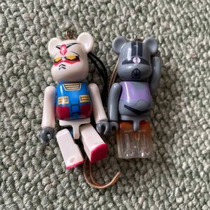 ガンダム&ジオングベアブリックキーホルダー 2個セット
