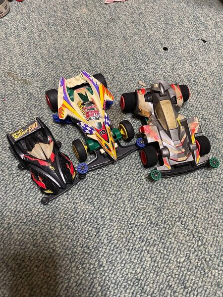 ミニ四駆 3台セット まとめ売り