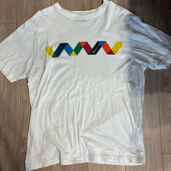 PS Paul Smith Tシャツ 白 ロゴ メンズ