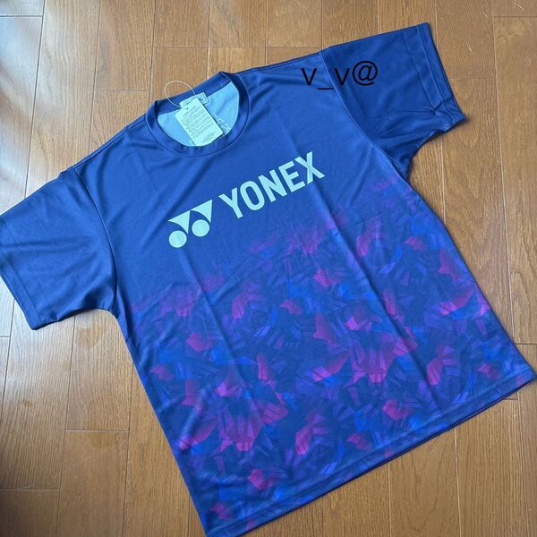 新品未開封 限定 ヨネックス オール関東 Tシャツ M ネイビー ソフトテニス バドミントン 2025年