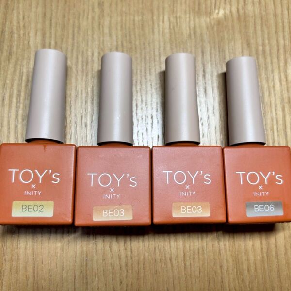 TOY'S × INITY カラージェル 4個セット