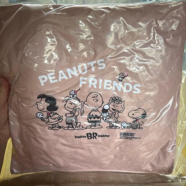 サーティワン PEANUTS オリジナルクッションピンク 新品未開封