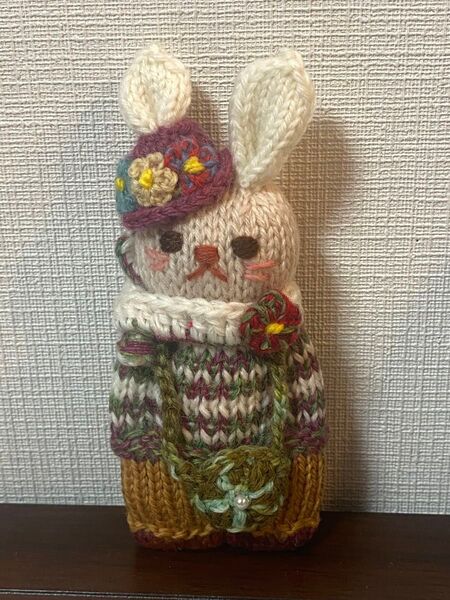 同梱割引100円 あみぐるみ スゥエーデンドール うさぎ スゥエーデン人形 ハンドメイド