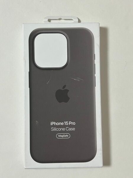 Apple純正iPhone 15 Pro シリコンケース 新品 クレイ