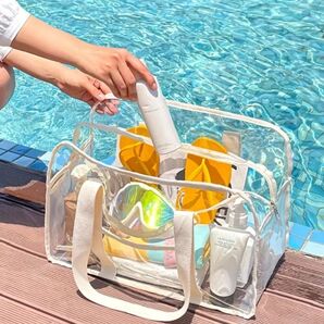 ビニールバック バック トートバッグ 海水浴 プール プールバック 手提げ かばん アウトドア