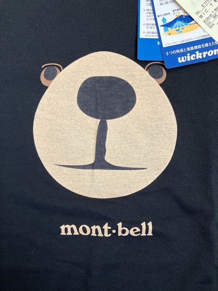 美品 新品未使用 モンベル 半袖Tシャツ