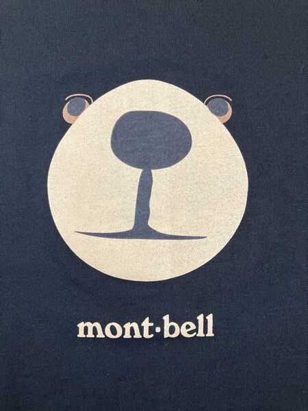 美品 モンベル 半袖Tシャツ