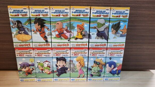 未開封 ドラゴンボールZ ドクタースランプアラレちゃん ワールドコレクタブル フルコンプセット 透明ケース付き