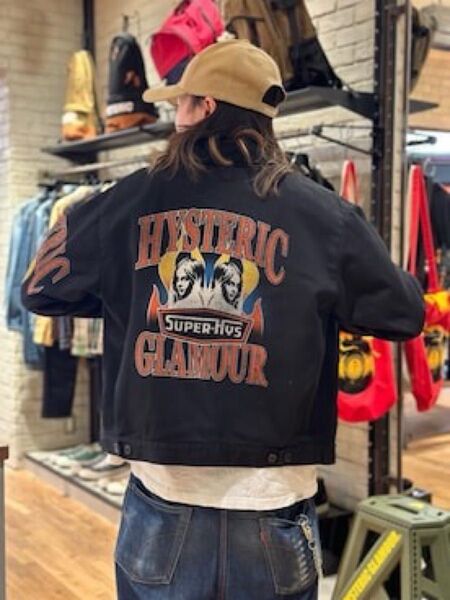 HYSTERIC GLAMOUR FLARE WOMAN ZIPブルゾン
