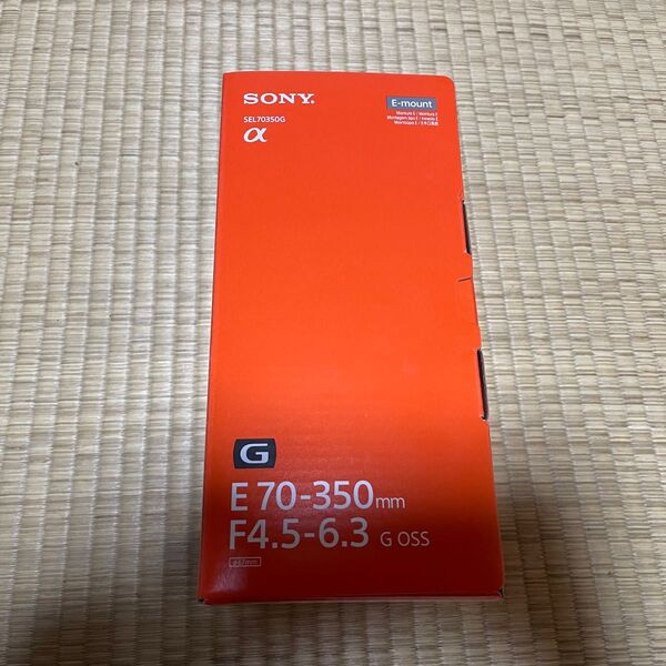 美品 ソニー Sony E 70-350mm F4.5-6.3 G OSS SEL70350G