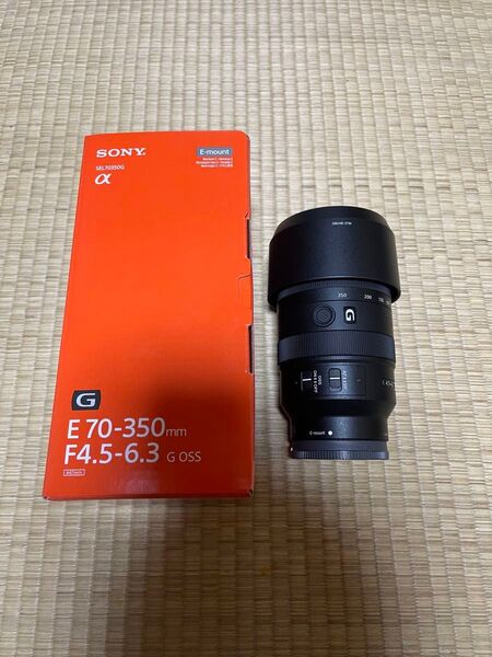 美品 ソニー Sony E 70-350mm F4.5-6.3 G OSS SEL70350G