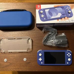 Switch Lite Nintendo 任天堂 ブルー SDカード付