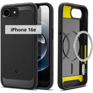 Spigen iPhone 16e ケース MagSafe マット・ブラック