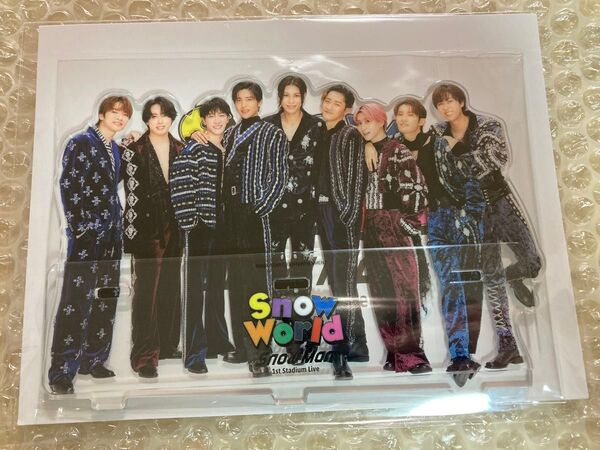 SnowMan アクリルスタンド Snow World スタジアム 全員集合