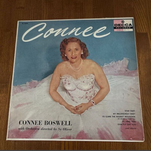 輸入盤 オリジナル CONNEE BOSWELL コニー ボスウェル CONNEE コニー DECCA デッカ US盤