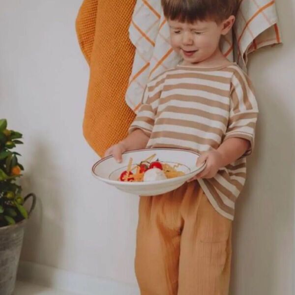 オーガニックズー コットンパンツ 80 パンツ ガーゼ